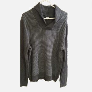 Marc Anthony Men’s XL Sweater Pullover Gray Comfort Knit Casual winter warm